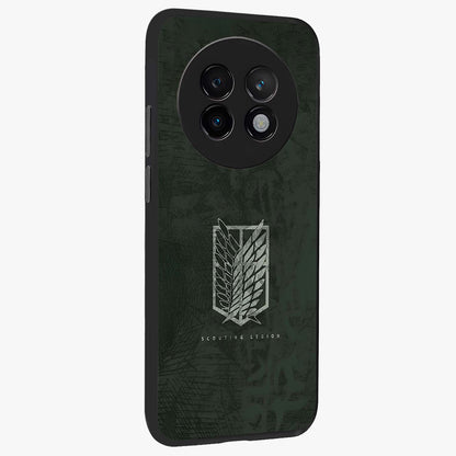 Wings Of Freedom Glass Case upright view showcasing powerful wings artwork with freedom themed design.