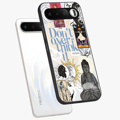 Ethereal Thoughts Glass Case displayed in angled mockup highlighting soft abstract design with calm ethereal aesthetic.