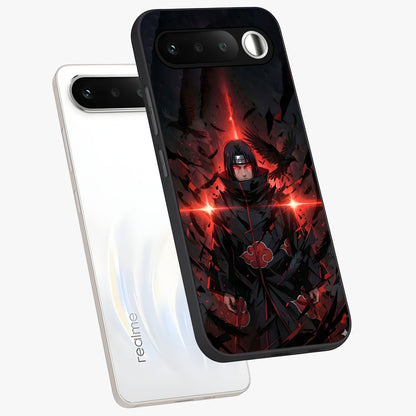 Focused Blade Discipline Glass Case displayed in angled mockup highlighting clean minimal text artwork with modern aesthetic style.