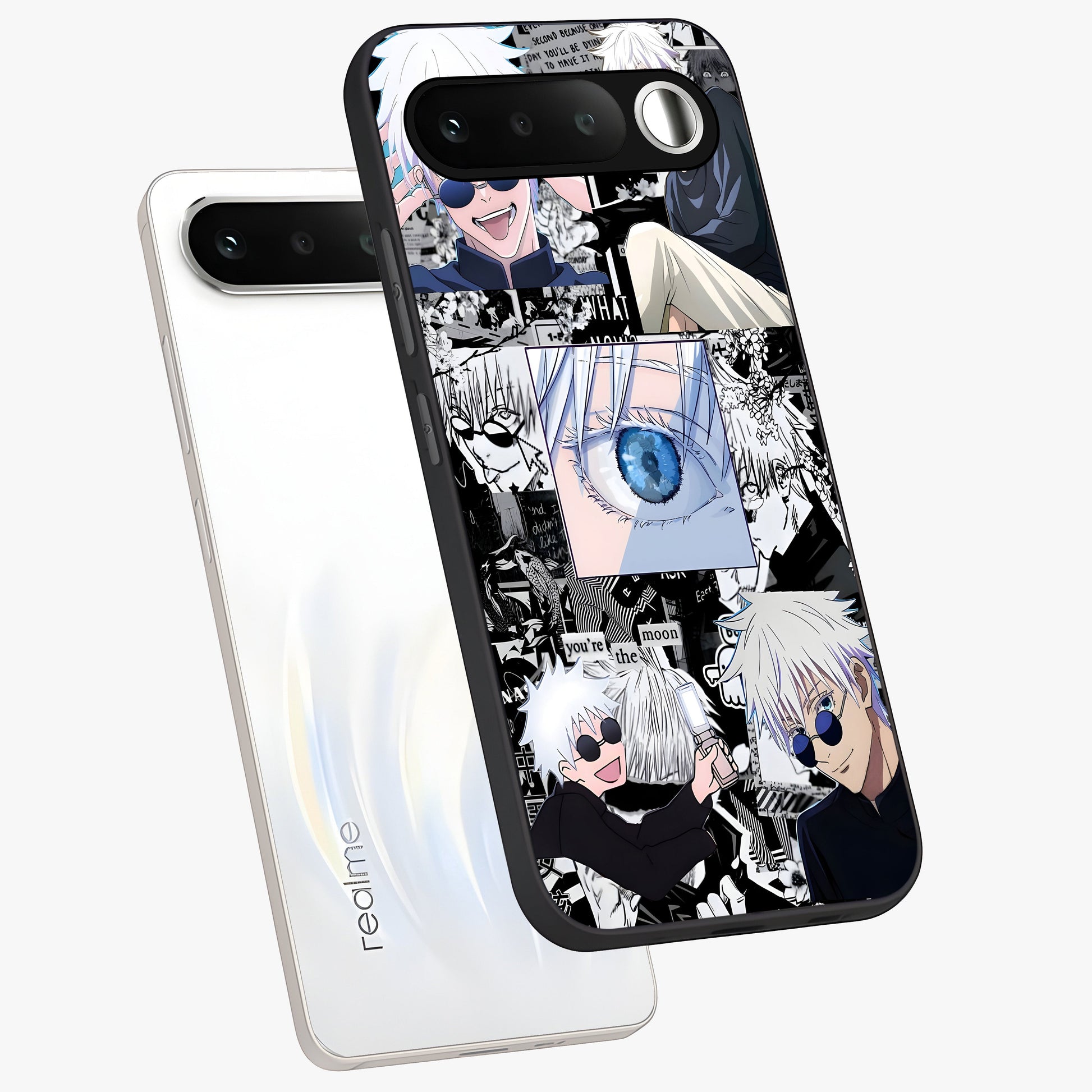 Infinity Sorcerer Chaos Glass Case displayed in angled mockup highlighting powerful magical design with fantasy aesthetic style.