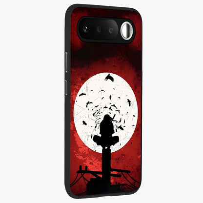 It Comes In Waves Quote Glass Case upright view showcasing calm wave artwork with motivational quote theme.