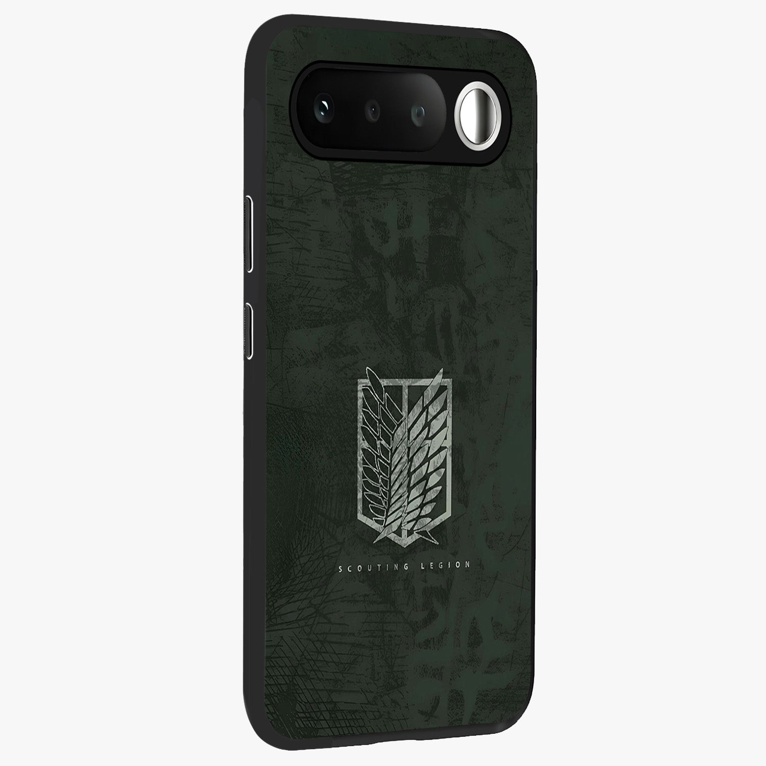 Wings Of Freedom Glass Case upright view showcasing powerful wings artwork with freedom themed design.