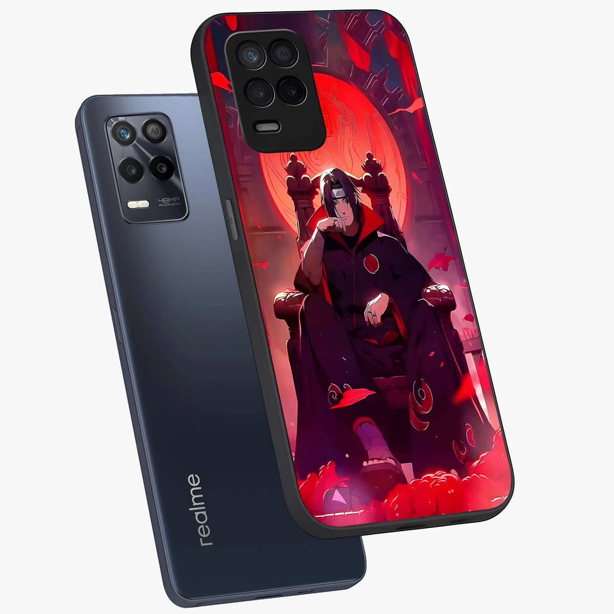 Blood Moon Sovereign Glass Case displayed in angled mockup highlighting dark celestial moon design and dramatic theme.