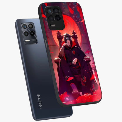 Blood Moon Sovereign Glass Case displayed in angled mockup highlighting dark celestial moon design and dramatic theme.