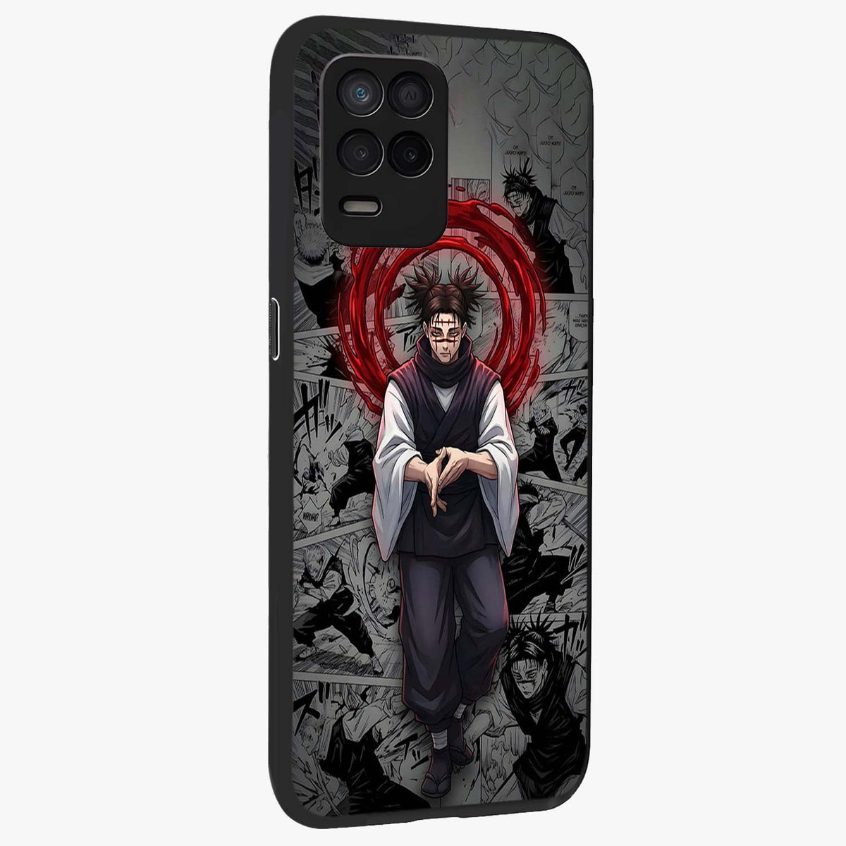 Cursed Ritual Ascension Glass Case upright view showcasing powerful ascension artwork with dark fantasy theme.