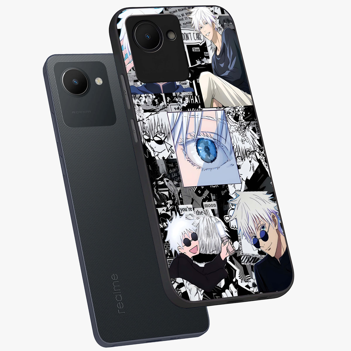 Infinity Sorcerer Chaos Glass Case displayed in angled mockup highlighting powerful magical design with fantasy aesthetic style.
