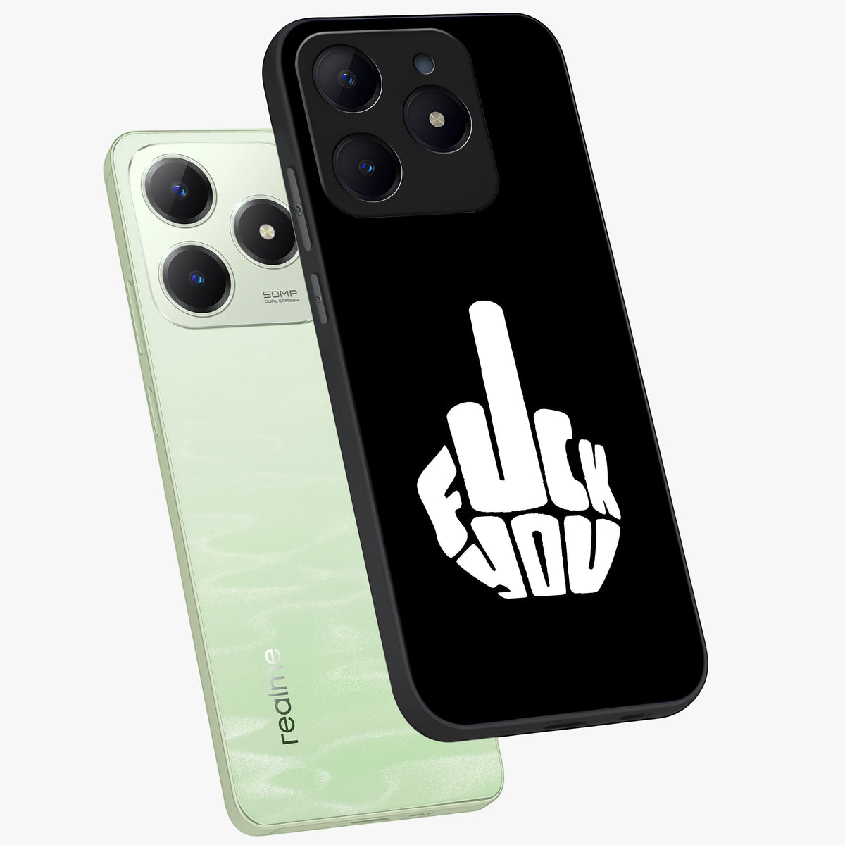 Rebel Mode On Glass Case displayed in angled mockup highlighting edgy text design with modern street aesthetic.