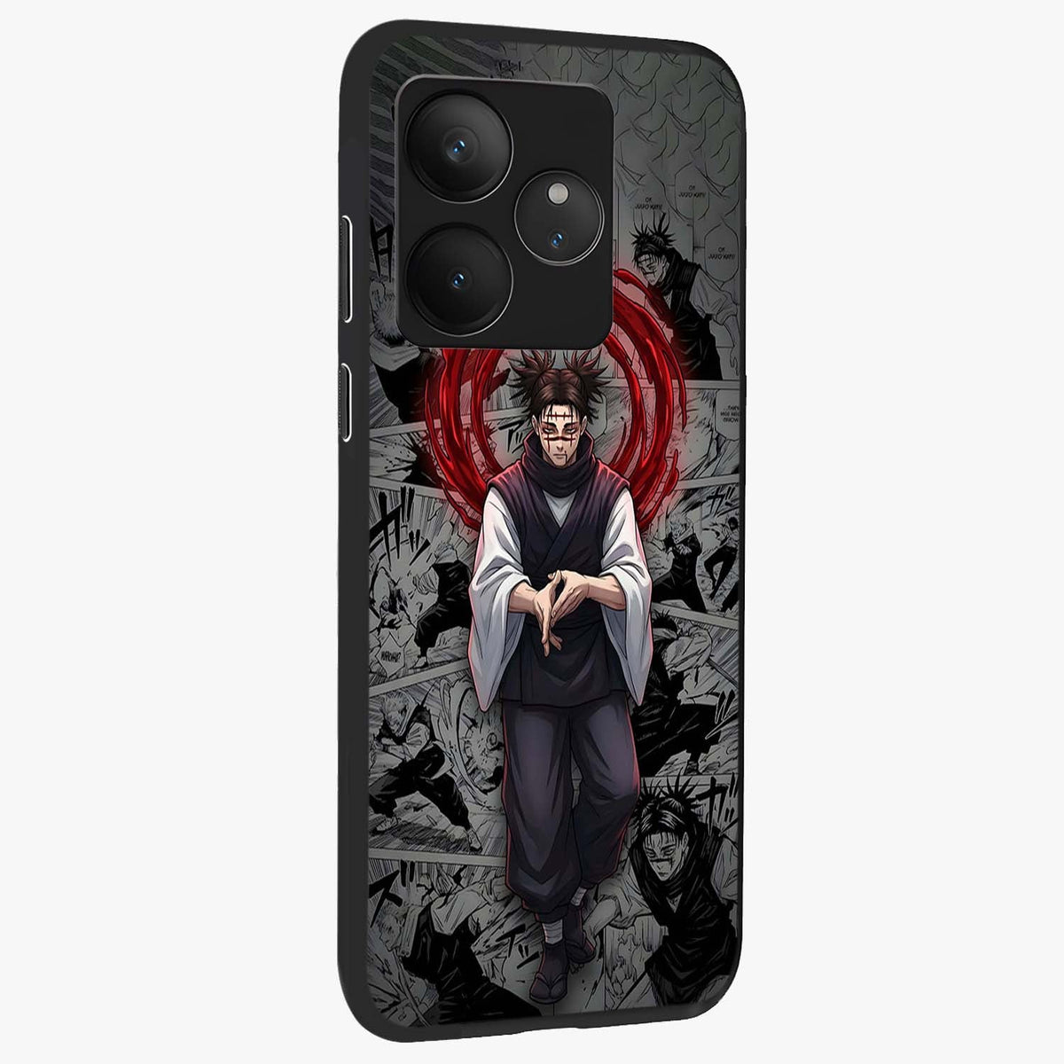 Cursed Ritual Ascension Glass Case upright view showcasing powerful ascension artwork with dark fantasy theme.