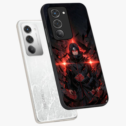 Focused Blade Discipline Glass Case displayed in angled mockup highlighting clean minimal text artwork with modern aesthetic style.