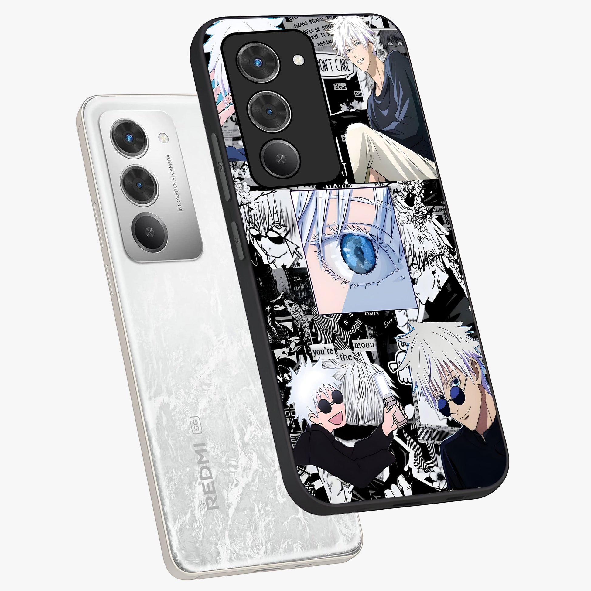 Infinity Sorcerer Chaos Glass Case displayed in angled mockup highlighting powerful magical design with fantasy aesthetic style.