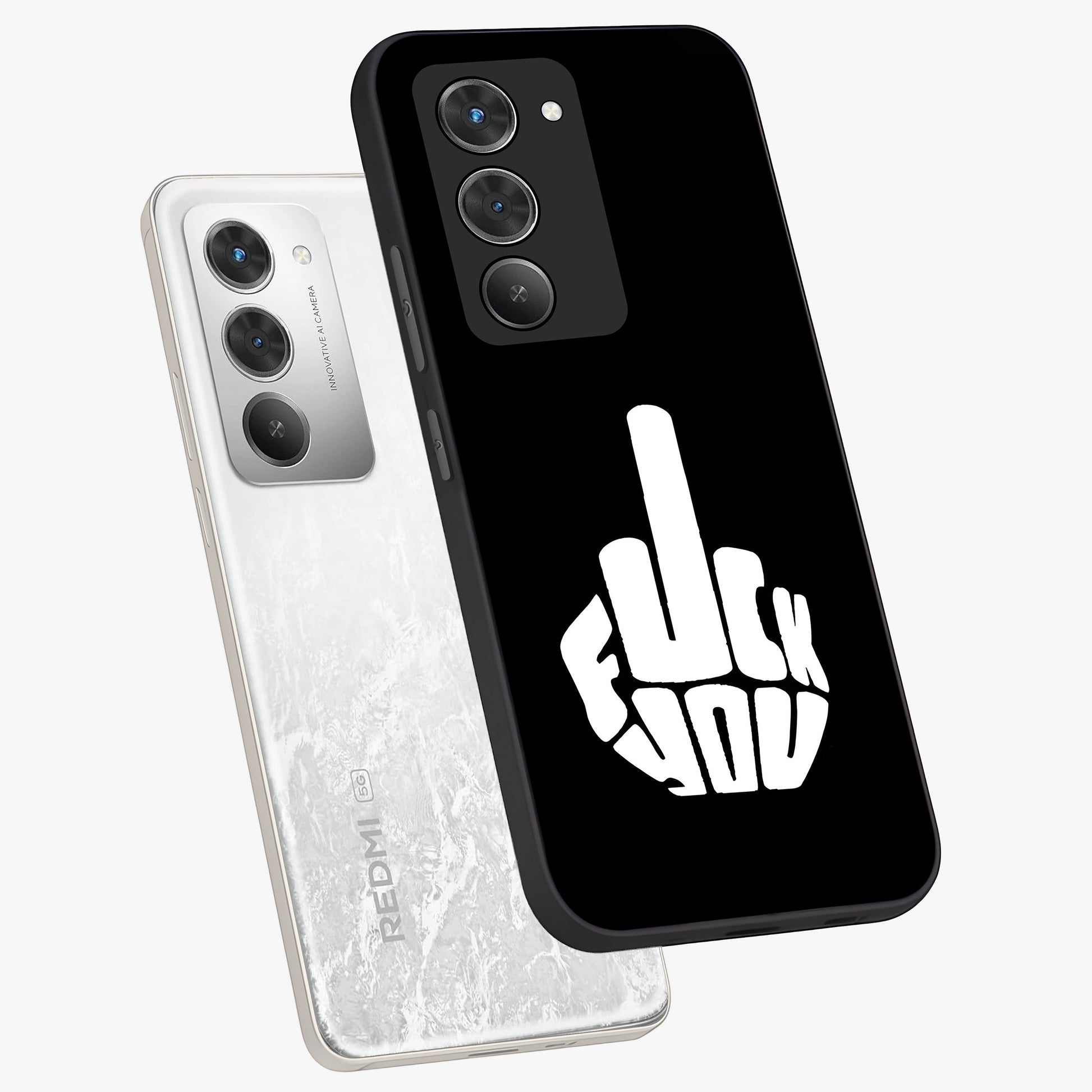 Rebel Mode On Glass Case displayed in angled mockup highlighting edgy text design with modern street aesthetic.