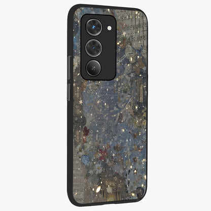 Aesthetic Astrolophia Glass Case upright view showcasing soft aesthetic theme with stylish modern look.