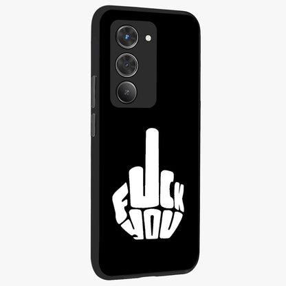 Rebel Mode On Glass Case upright view showcasing striking statement artwork with bold rebellious theme.