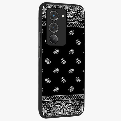 Retro Rebel Threads Glass Case upright view showcasing stylish vintage artwork with bold retro theme.