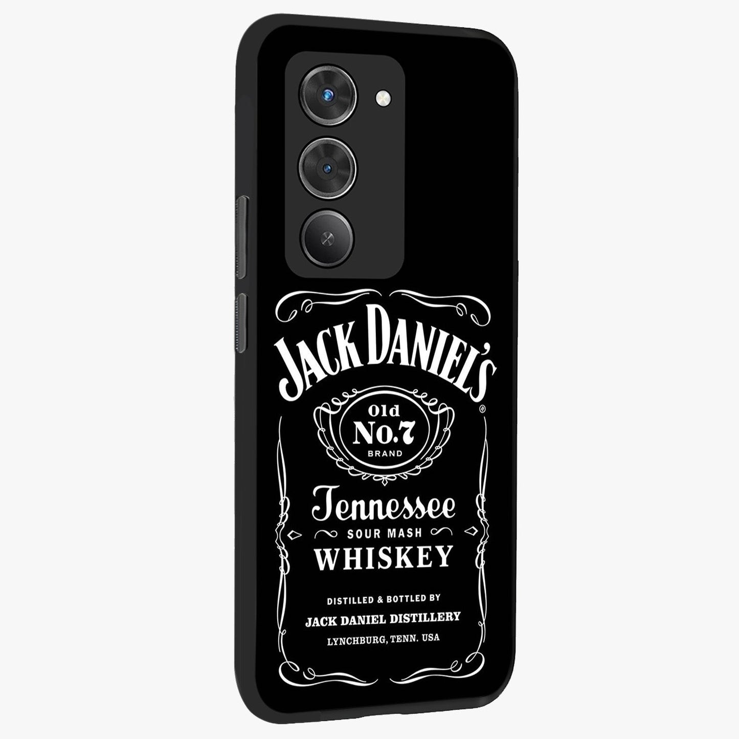 Vintage Whiskey Heritage Glass Case upright view showcasing stylish vintage whiskey artwork with timeless bar culture theme.