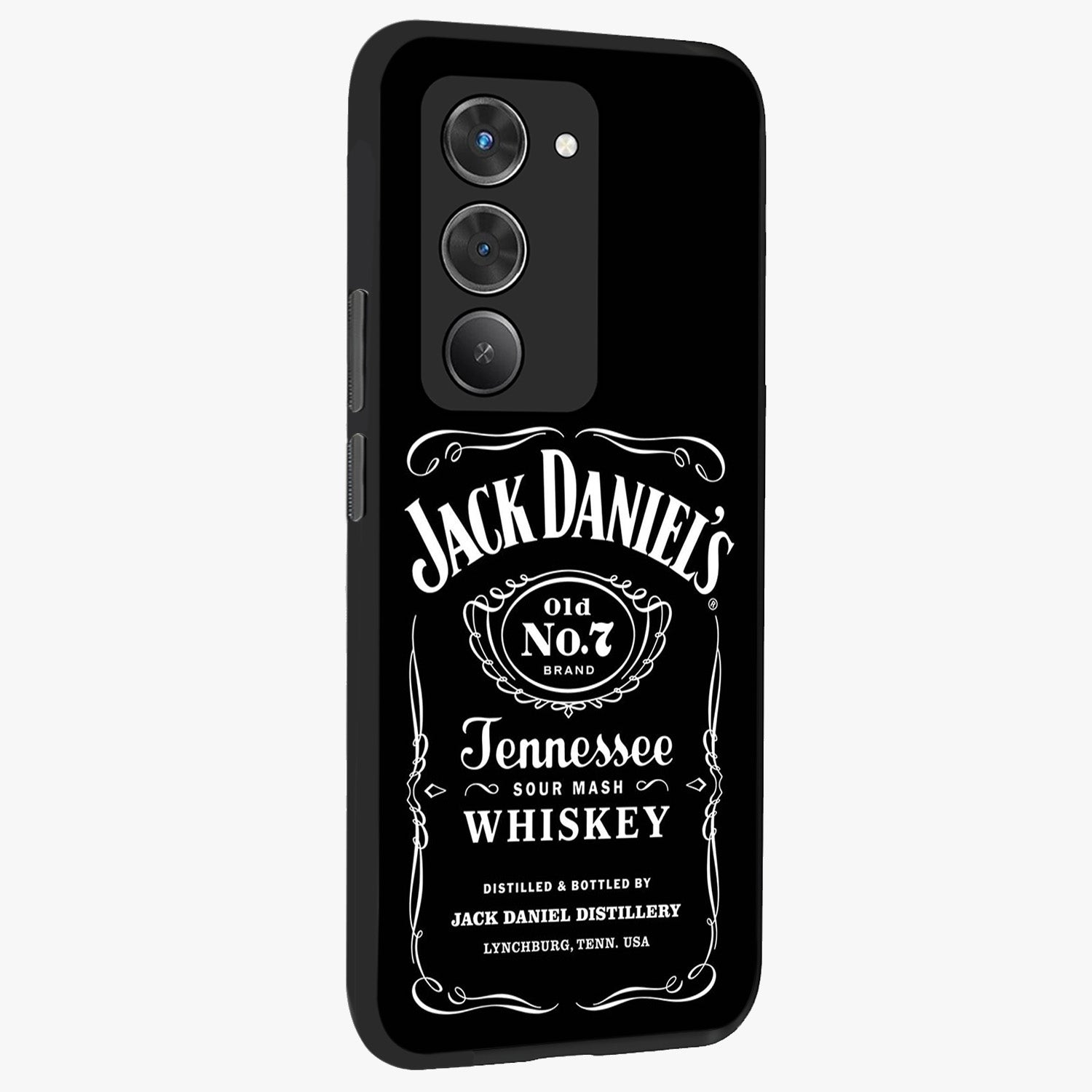 Vintage Whiskey Heritage Glass Case upright view showcasing stylish vintage whiskey artwork with timeless bar culture theme.