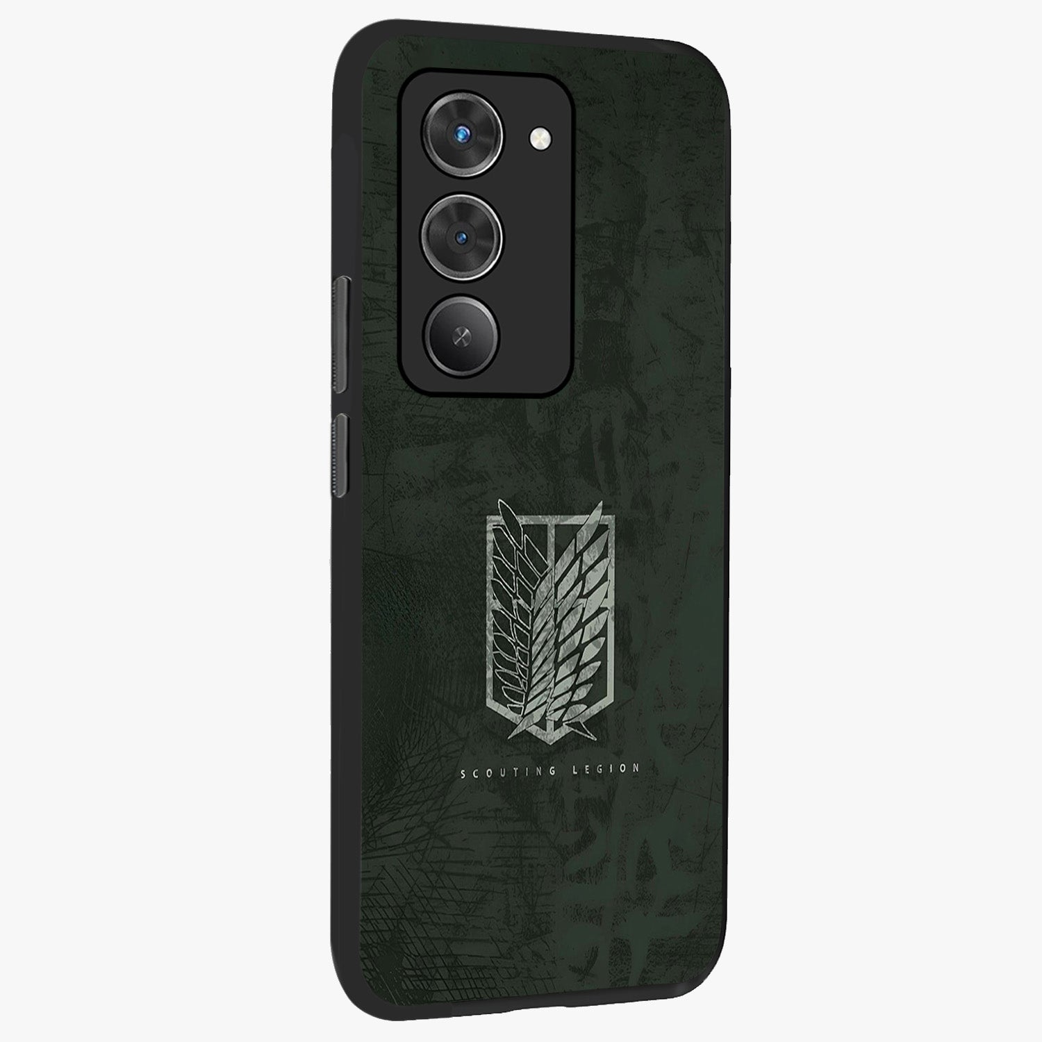 Wings Of Freedom Glass Case upright view showcasing powerful wings artwork with freedom themed design.