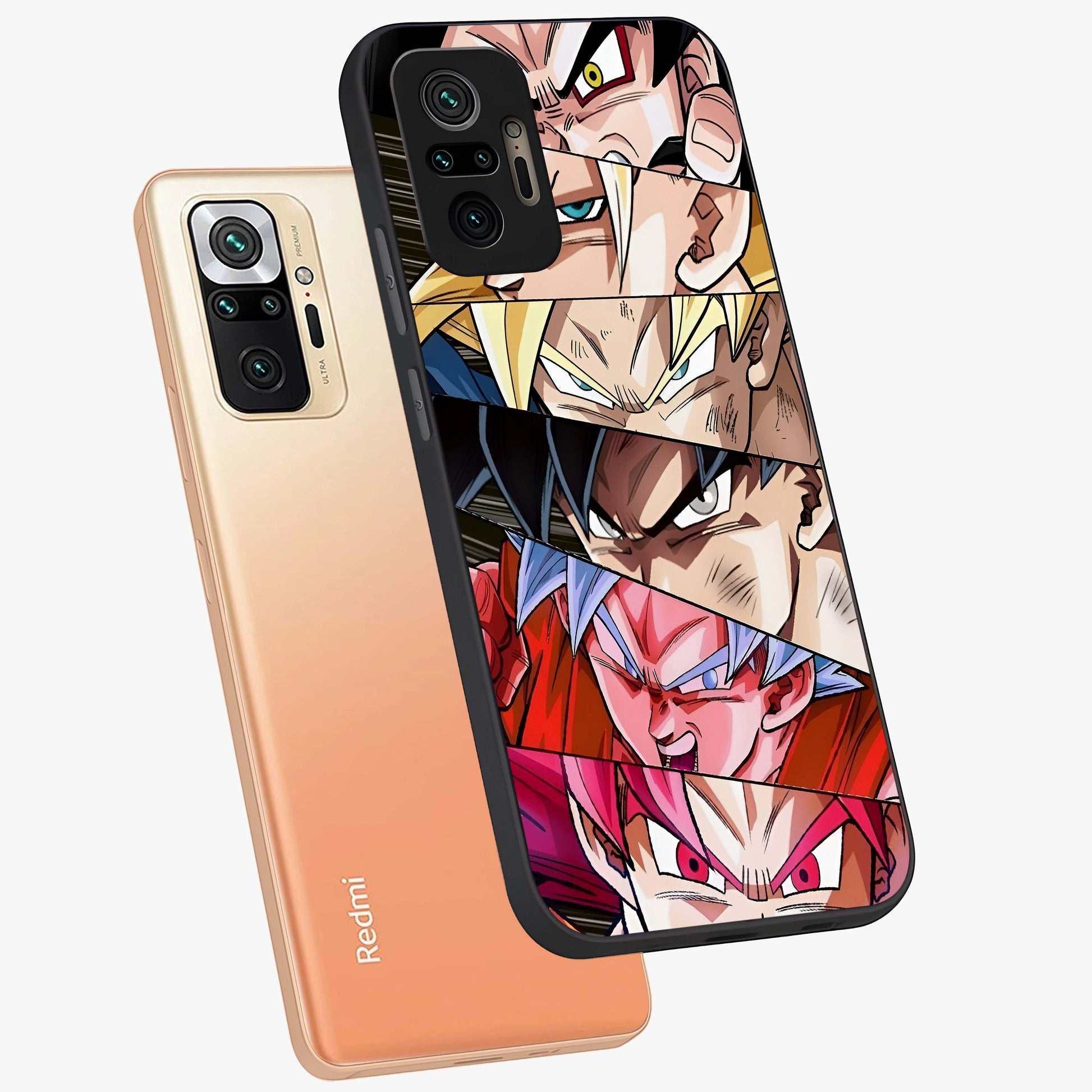 Anime Character Glass Case displayed in angled mockup highlighting colorful anime character illustration.