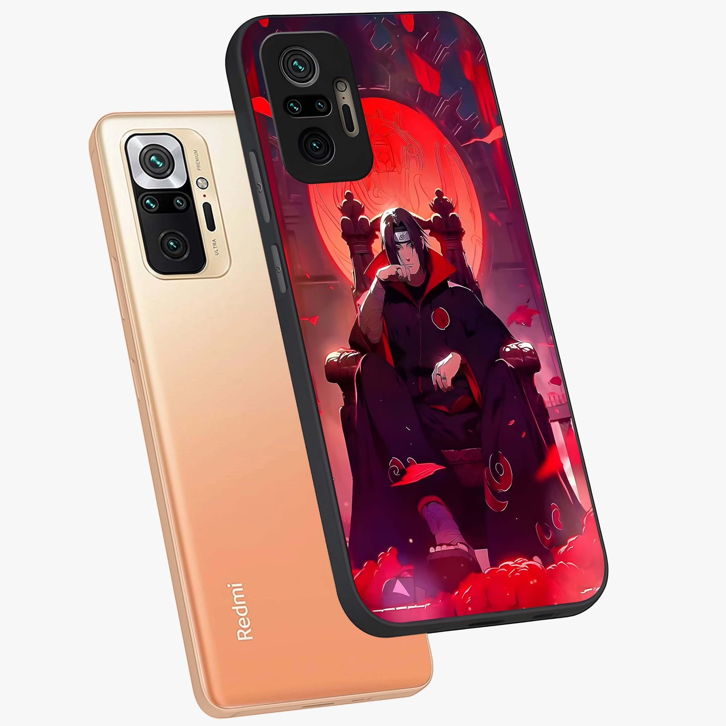 Blood Moon Sovereign Glass Case displayed in angled mockup highlighting dark celestial moon design and dramatic theme.