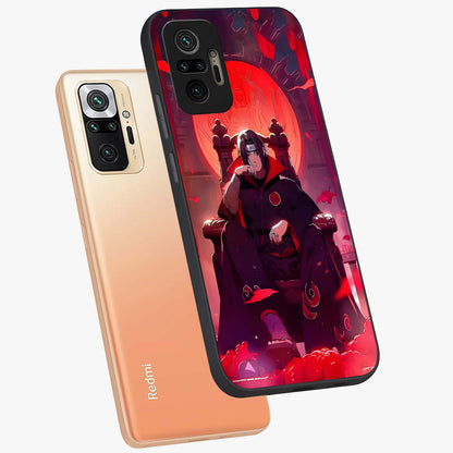 Blood Moon Sovereign Glass Case displayed in angled mockup highlighting dark celestial moon design and dramatic theme.