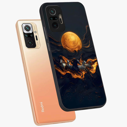 Golden Royal Heritage Glass Case displayed in angled mockup highlighting luxurious heritage design with golden aesthetic style.