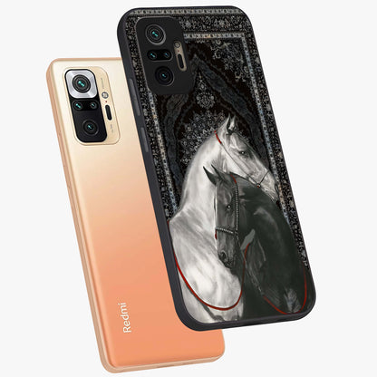 Majestic Ride Legacy Glass Case displayed in angled mockup highlighting sleek vehicle design with bold racing aesthetic.
