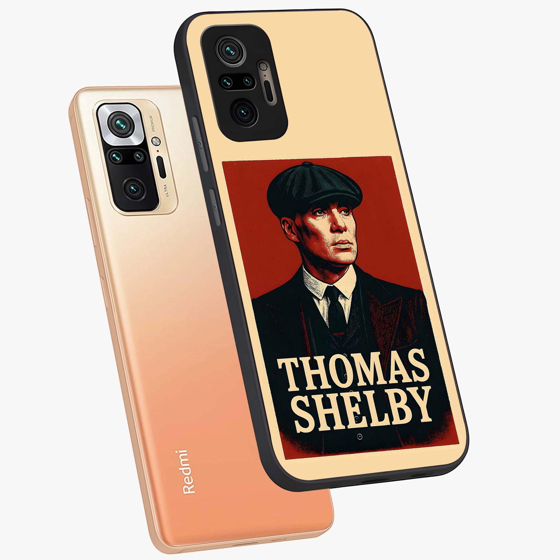 Vintage Mafia Authority Glass Case displayed in angled mockup highlighting powerful retro design with classic gangster aesthetic.