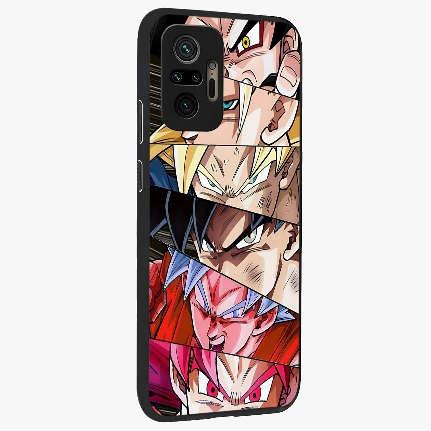 Anime Character Glass Case upright view showcasing expressive anime artwork with bold graphic style.