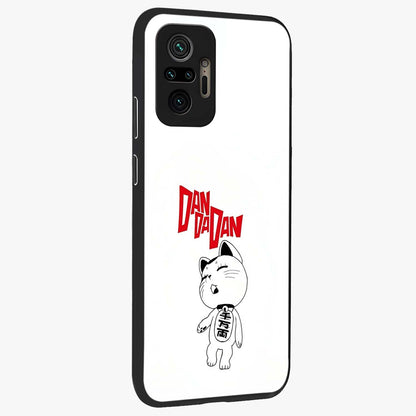 Playful Spirit Charm Glass Case upright view showcasing vibrant charm artwork with fun artistic theme.