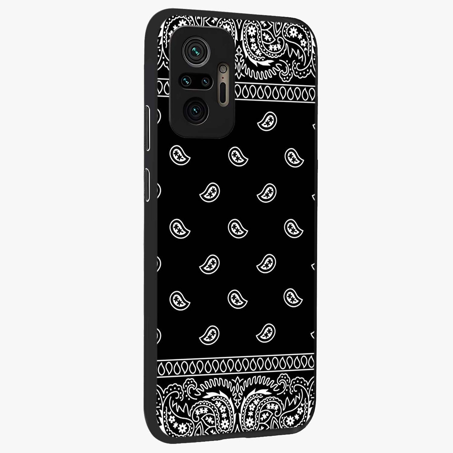 Retro Rebel Threads Glass Case upright view showcasing stylish vintage artwork with bold retro theme.