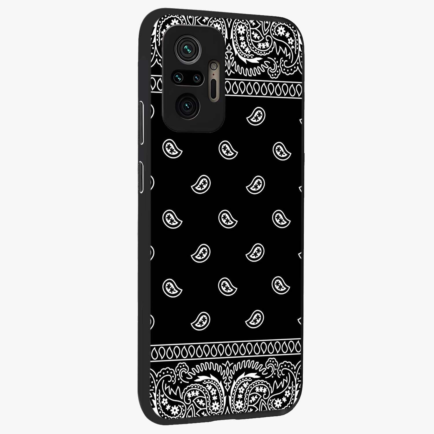 Retro Rebel Threads Glass Case upright view showcasing stylish vintage artwork with bold retro theme.