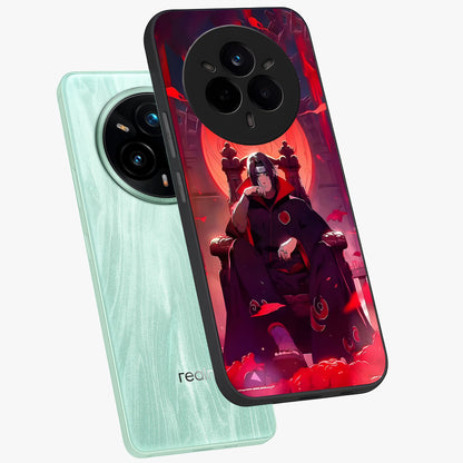 Blood Moon Sovereign Glass Case displayed in angled mockup highlighting dark celestial moon design and dramatic theme.