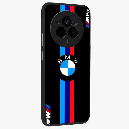 Turbo BMW Beast Glass Case upright view showcasing powerful car artwork with modern motorsport theme.