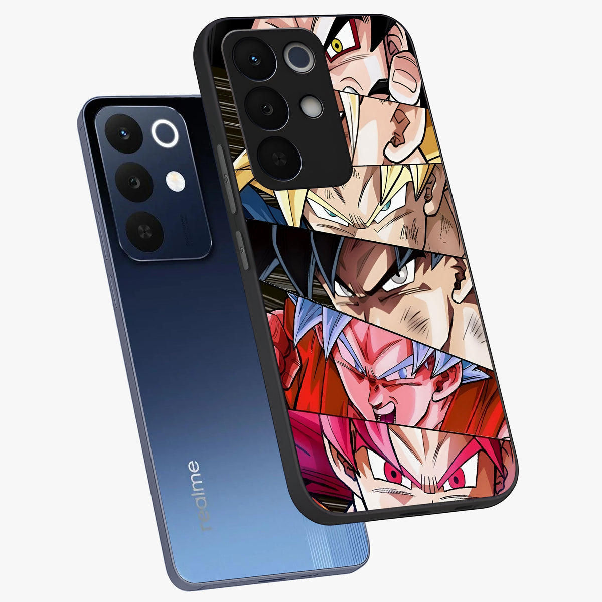Anime Character Glass Case displayed in angled mockup highlighting colorful anime character illustration.