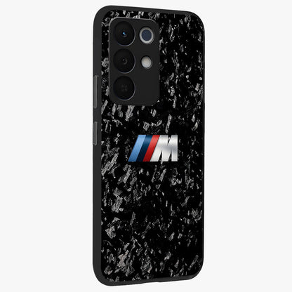 Carbon Speed Mark Glass Case upright view showcasing modern carbon speed graphic with bold automotive theme.