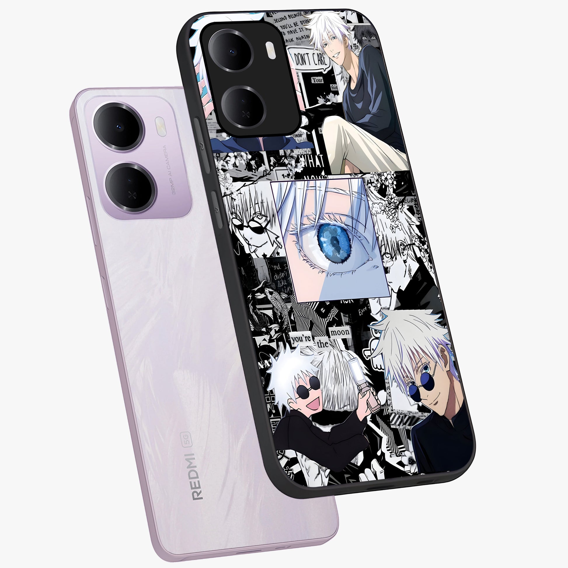 Infinity Sorcerer Chaos Glass Case displayed in angled mockup highlighting powerful magical design with fantasy aesthetic style.