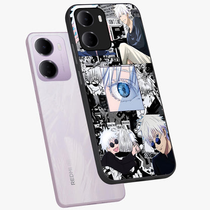 Infinity Sorcerer Chaos Glass Case displayed in angled mockup highlighting powerful magical design with fantasy aesthetic style.