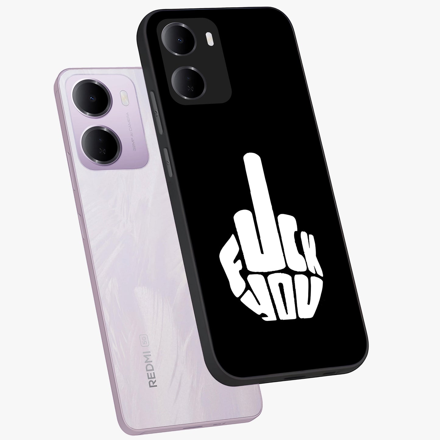 Rebel Mode On Glass Case displayed in angled mockup highlighting edgy text design with modern street aesthetic.