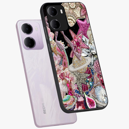Starlit Jewel Dream Glass Case displayed in angled mockup highlighting glowing celestial jewel design with dreamy aesthetic.