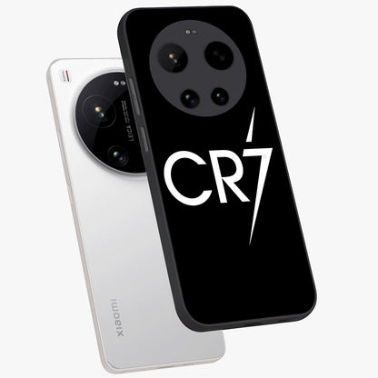 Cr7 Elite Strike Glass Case displayed in angled mockup highlighting powerful sports graphic with bold athletic theme.