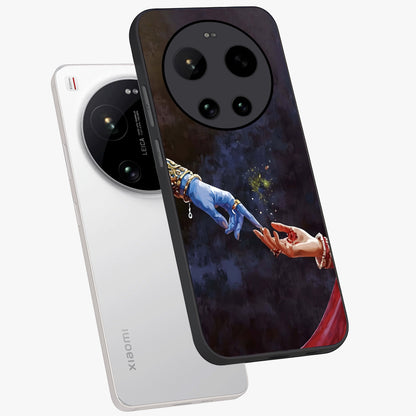 Divine Touch Eternal Glass Case displayed in angled mockup highlighting elegant divine inspired design with calm aesthetic style.