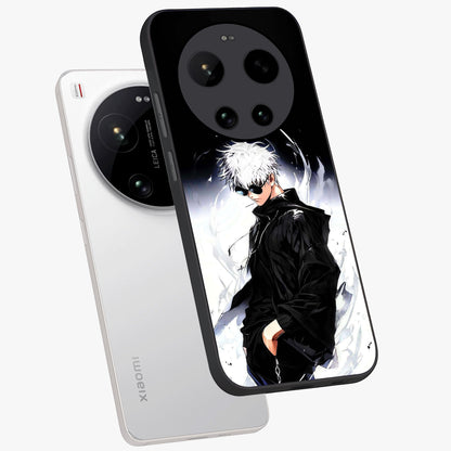 Limitless Shadow King Glass Case displayed in angled mockup highlighting dramatic dark hero design with intense aesthetic.