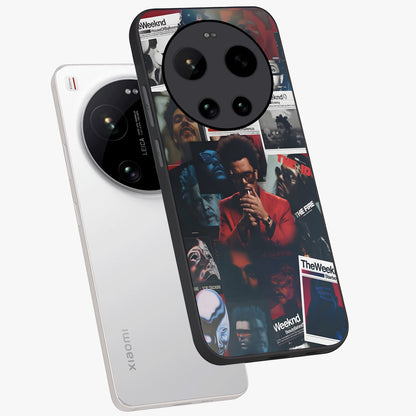 The Weeknd Glass Case displayed in angled mockup highlighting stylish pop culture inspired design with modern aesthetic.