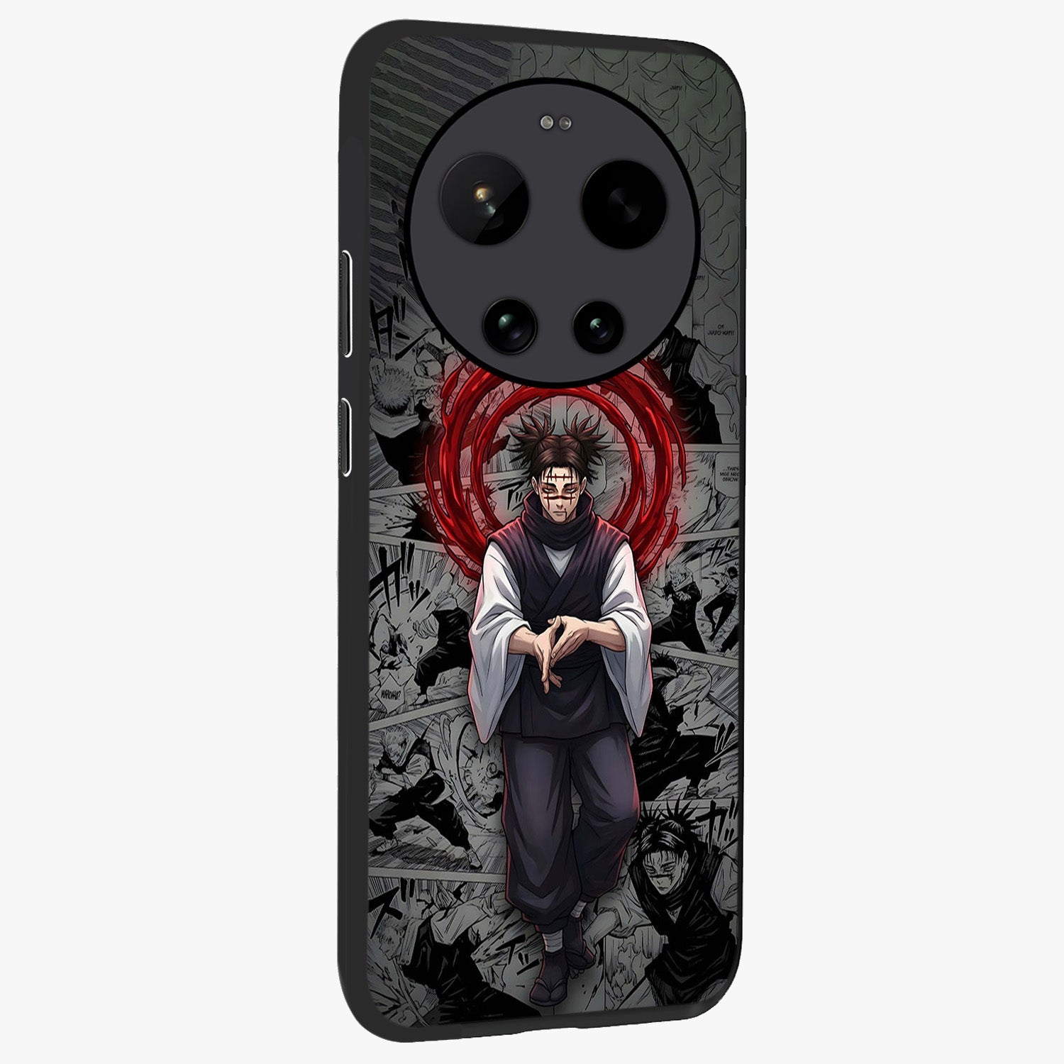 Cursed Ritual Ascension Glass Case upright view showcasing powerful ascension artwork with dark fantasy theme.