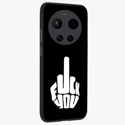 Rebel Mode On Glass Case upright view showcasing striking statement artwork with bold rebellious theme.