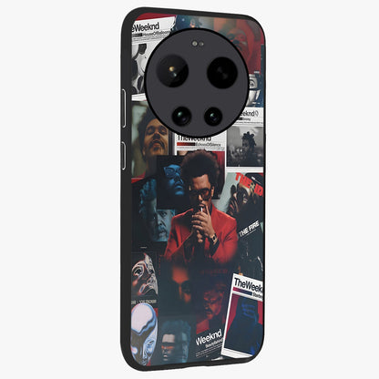 The Weeknd Glass Case upright view showcasing bold music themed artwork with contemporary artistic style.