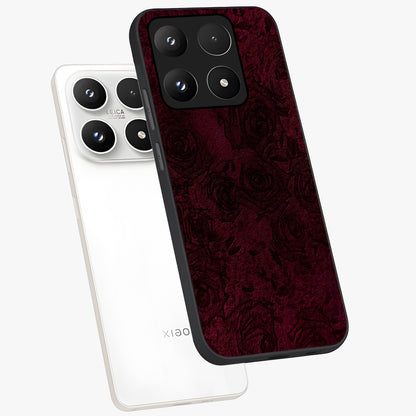 Crimson Fade Flow Glass Case displayed in angled mockup highlighting smooth gradient design with modern aesthetic style.