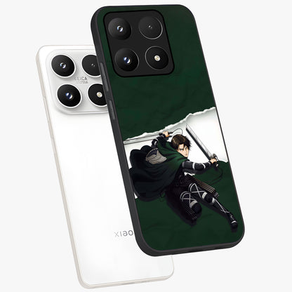 Emerald War Vanguard Glass Case displayed in angled mockup highlighting intense battle inspired design with emerald tone aesthetic.