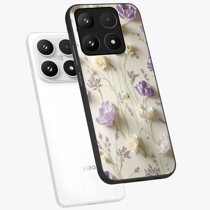 Lilac Breeze Harmony Glass Case displayed in angled mockup highlighting calm lilac breeze design with soothing aesthetic style.