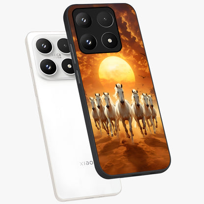Wild Sunset Majesty Glass Case displayed in angled mockup highlighting vibrant sunset sky design with scenic aesthetic.